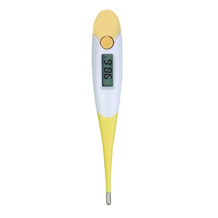 Veridian Healthcare 10-Second Flexible Tip Digital Thermometer With Beeper, Memory & Fever Alarm  NEW 08-519